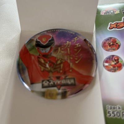 Tensou Sentai Goseiger All Super Sentai Exhibition Limited Can Bage 5cm Japan