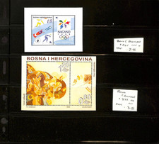 Bosnia & Herzegovina, Postage Stamp, #295, 372 Mint NH, 1998-2000 Olympics