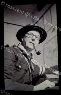 WW2 a Manchester ARP Air Raid Warden taking Phone Calls negative 10.5 by 7cm