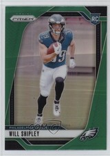 2024 Panini Prizm Rookies Green Prizm Will Shipley #397 1oc2