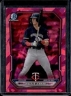 2026 Bowman Sapphire Walker Jenkins Chrome Prospects Padparadscha Refractor #1/1