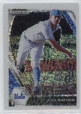 2021 Panini Prizm Draft Picks White Sparkle Nick Nastrini #PDP131 11oq