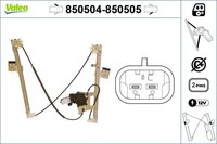 Valeo Fensterheber 850504 FüR Ford