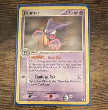 Pokemon TCG Haunter 34/112 FireRed & LeafGreen Stage 1 Uncommon Eng HP 70