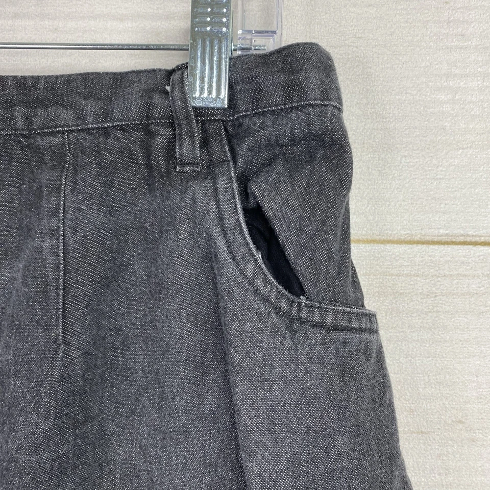 Maxi Falda De Colección Denim & Co Talla 1X Negra Cottagecore Floral Bordada Años 90 Y2K Foto 3 de 4