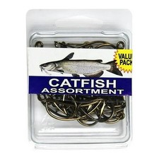 Eagle Claw Catfish Fishing Hooks Assortment C...