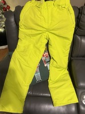 Roebuck  Co Unisex Kids Size 14/16 waterproof ski snow pants Lined Inside 