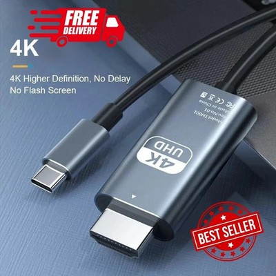 USB-C zu HDMI Kabel 4K UHD Typ C auf HDMI für Samsung Huawei Sony Xiaomi TV