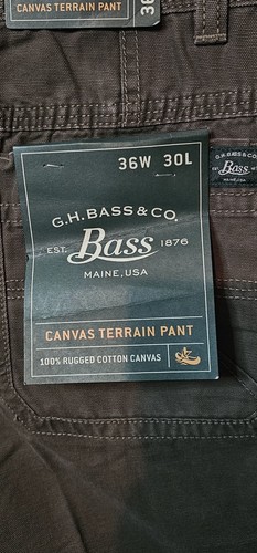 G.H.Bass Brown Canvas Terrain Pant - Bild 9 von 9