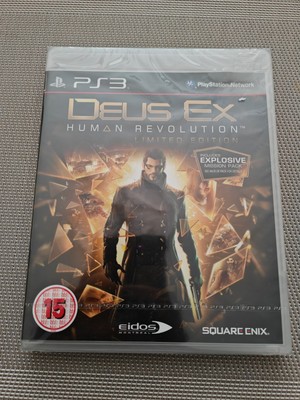 Deus Ex: Human Revolution Sony PS3 LIMITED EDITION Neu Sealed