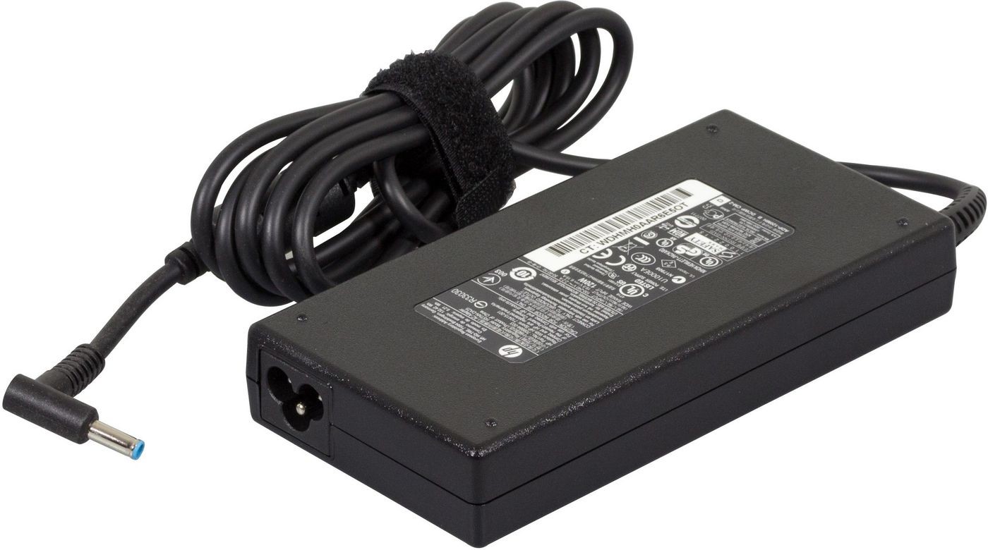HP AC 120W (120 W), Notebook Netzteil, Schwarz - Bild 2