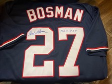 Dick Bosman No Hitter 7-19-74 Cleveland Indians Signed  Jersey