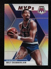 2019-20 Panini Mosaic MVPs Silver Prizm Wilt Chamberlain #300 HOF 9l4
