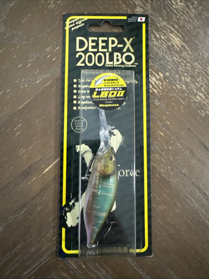 Megabass Deep-X 200 LBO Deep Diving Crankbait Japanese Bass Fishing Hard Bait
