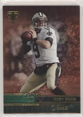 2014 Topps Triple Threads Emerald 96/199 Drew Brees #83 HOF 0c2