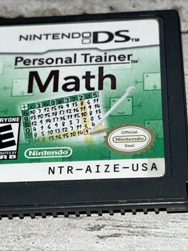 Personal Trainer Mathe Nintendo DS getestet ohne Hülle FUNKTIONIERT!!! - Bild 4 von 5