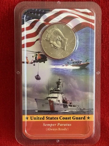 2011 - P Kennedy Half Dollar Coin U.S. Coast Guard Cover Unc Showpak