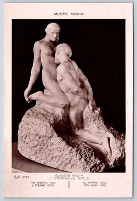 Antique Auguste Rodin Eternal Idol Sculpture Musee Rodin 1920s