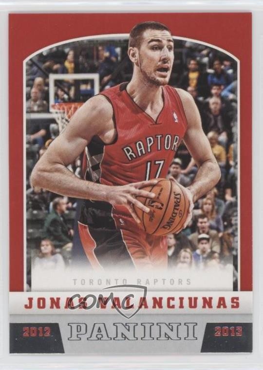 2012-13 Panini Jonas Valanciunas #265 Rookie RC d3b