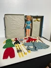 1960s Ideal TAMMY Doll LOT w/Clothing, RARE Accessories, Fashion Doll Case