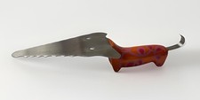 Filou Farandole Pylons French Cake/Pie Slice, Orange Dachshund Shape,Collectible