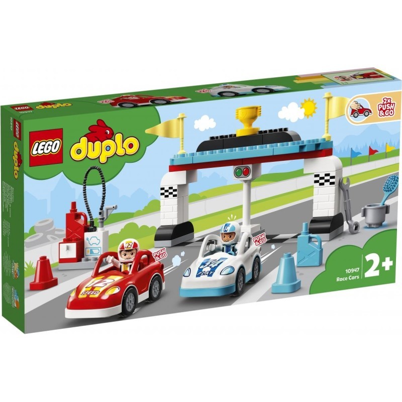 LEGO 10947 DUPLO Auto da Corsa foto 3