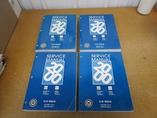 2000 Chevrolet Silverado 1500 pickup truck service shop manual wiring electrical