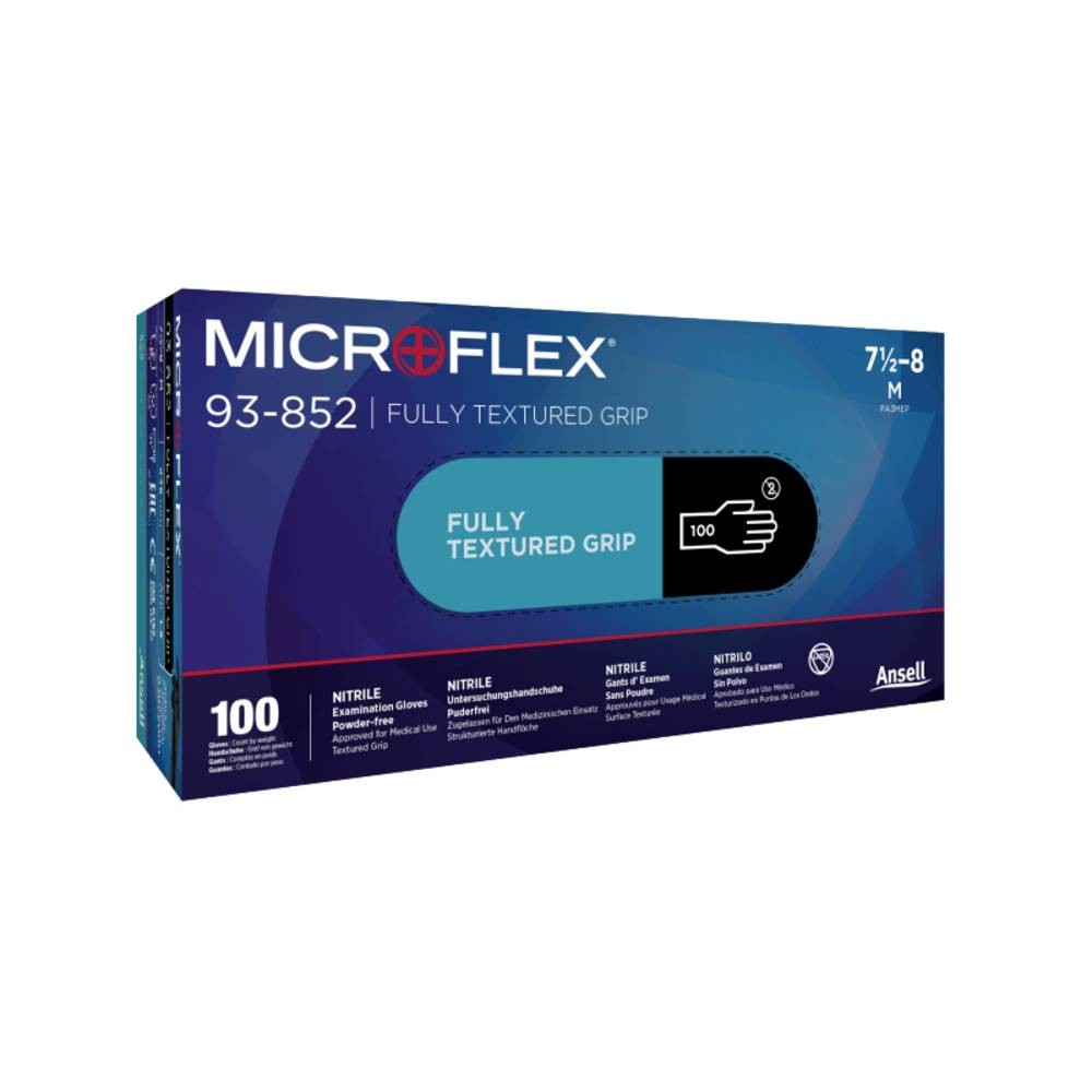 Gants nitrile jetables Ansell Microflex 93852070 taille L usage unique