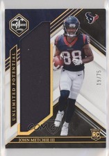 2022 Limited Unlimited Potential Gold Spotlight 19/75 John Metchie III 0j7s