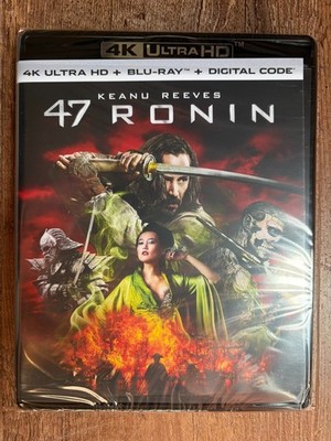 47 Ronin (4K UHD + Blu-ray + Digital, Keanu Reeves, 2013, Region Free) *NEW*