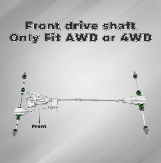 Conjunto de eje de transmisión delantero 4x4 938-274 para Mitsubishi Raider 07-2009 Foto 2 de 4