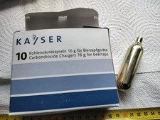 bier zapfanlage 10 Kohlensäure Kapseln a16g