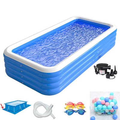 Aufblasbare Badewanne Erwachsene Kinder Tragbar Faltbar Pool