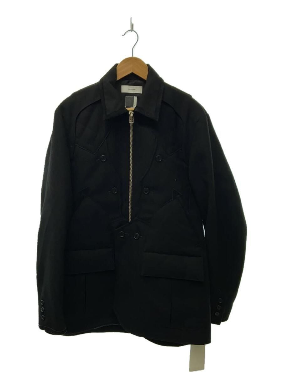 ジャケット・アウター FACETASM COVER YOUR STYLE COAT FACETASM Other Wool Zip Coat 4 Black Used | eBay