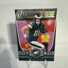 2025 Donruss Champ Is Here Dallas Goedert Philadelphia Eagles #CIH-DGT