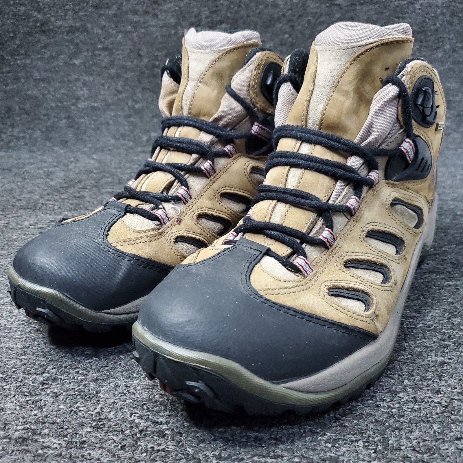 Merrell scarponi da trekking uomo 12 marrone marrone chiaro reflex 4 metà canguro boa pelle J12695