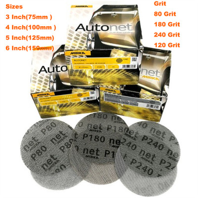 3'' -6'' Staubfreies Netz Schleifscheiben Haken Schleifpapier Pads Mirka Autonet