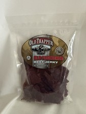 Old Trapper Old-Fashioned Beef Jerky - 8 Ounce Bag - New In Sealed Bag-Exp 10/27