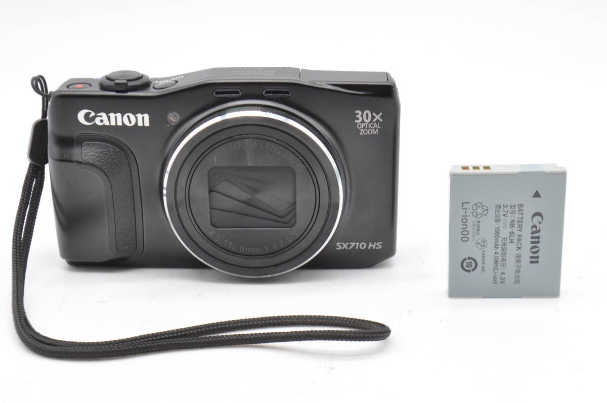 Canon PowerShot SX710 HS Digital Camera Black 30x Optical Zoom