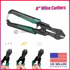 8" Wire Cutters Crimper Self-Adjusting Cable Stripper Cutting Pliers Hand Tool