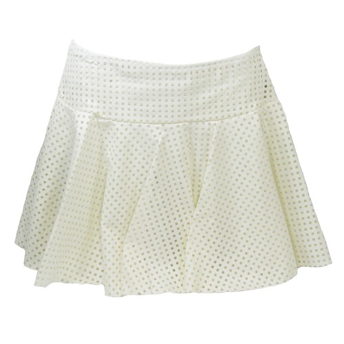 CLANE Dot mesh skirt 0 off white Mint | eBay