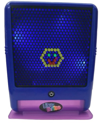 ๐๐Lite Brite Set LED Flat Screen Pegs Patterns Lights Up Vintage 2010 - Picture 7 of 9