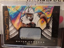 2020 Panini Black Futuristic Jerseys Copper #33 Bryan Edwards #25/50