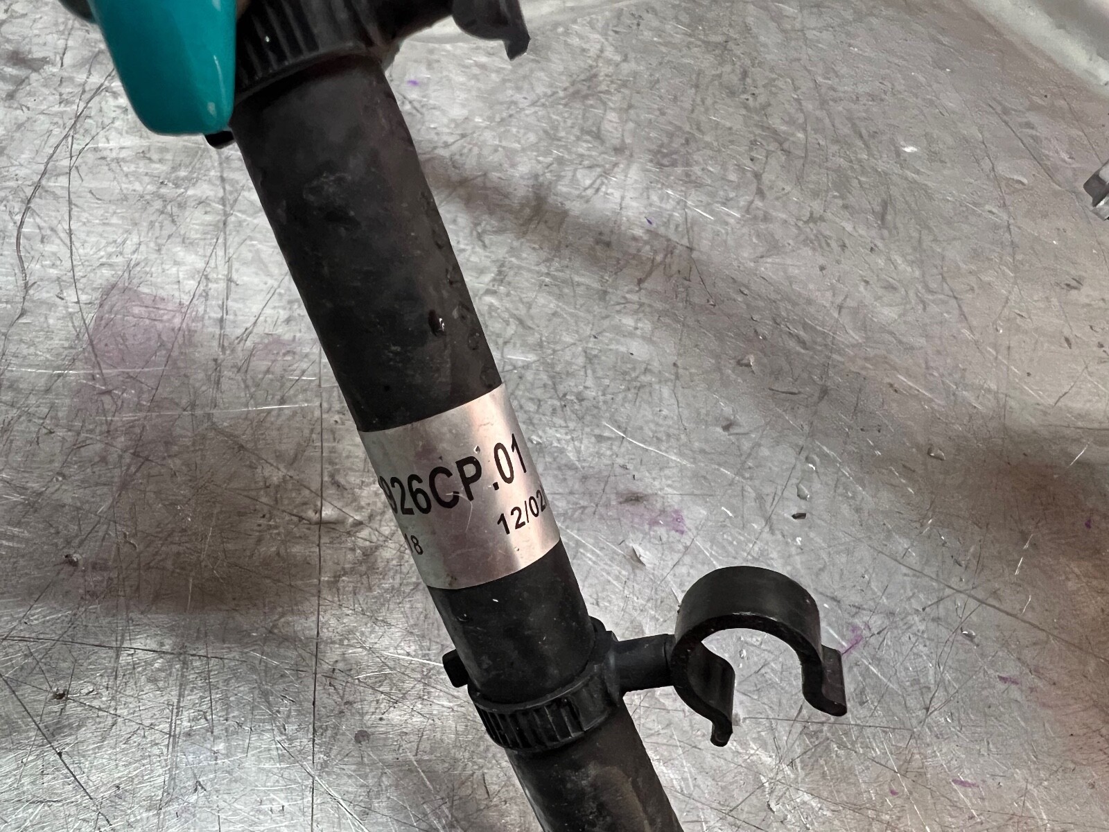 15-17 MCLAREN 650S OIL TANK FILLER NECK TUBE HOSE PIPE DUCT 11F1601SP OEM