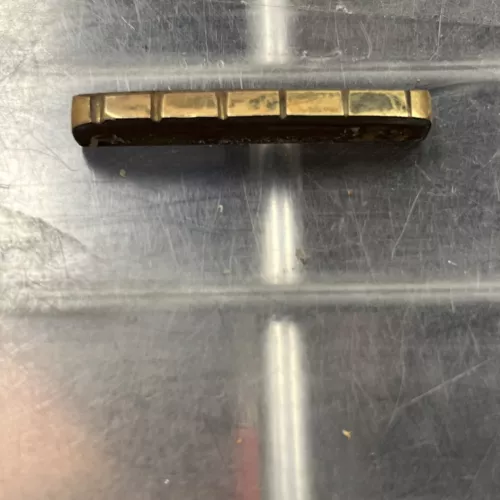 Vintage Brass Guitar Nut Gibson/fender?
