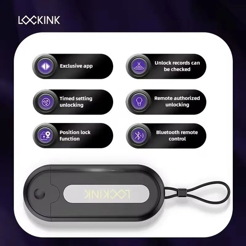 Jaula de control de castidad masculina E-stim intensidades jaula con 4 anillos activos para hombre - Imagen 12 de 12