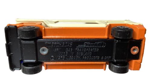 Matchbox Superfast n.11 Trasportatore Auto Vetro Blu (1976) Scatola Originale - Foto 5 di 7