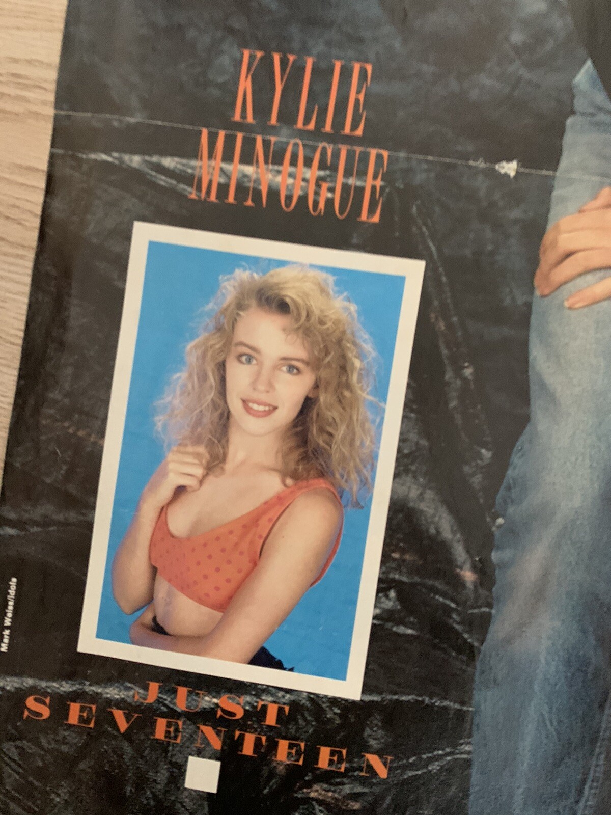JUST SEVENTEEN KYLIE MINOGUE POSTER / BROS eBay