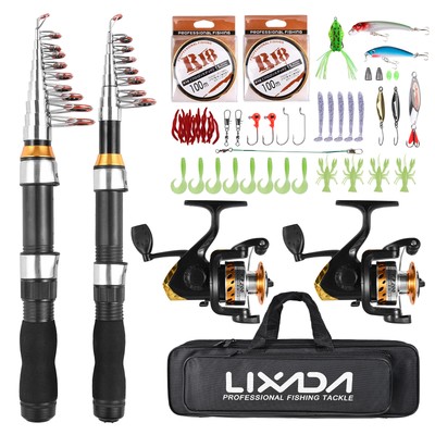 Fishing Rod Reel Combo  Drop Set(Complete Kit,1.9m, 2.) U9U3