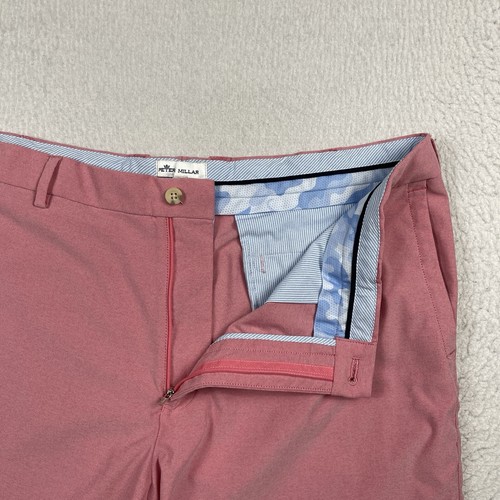 Peter Millar Shorts Herren 38 Rosa Preppy Freizeit Alltag Reisen Golf Bootfahren - Bild 4 von 17